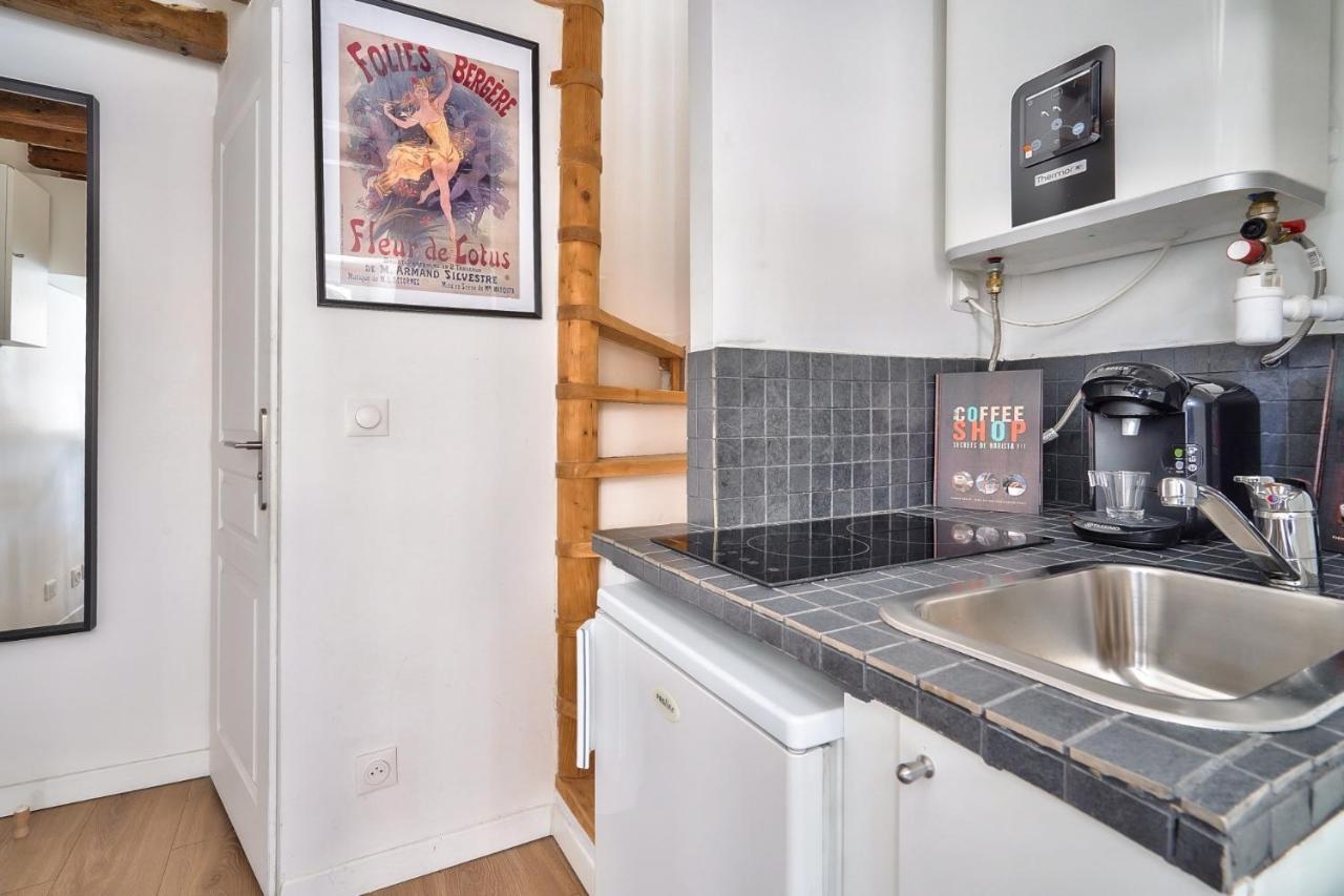 Cute And New Studio Duplex In The Heart Of Paris Eksteriør billede